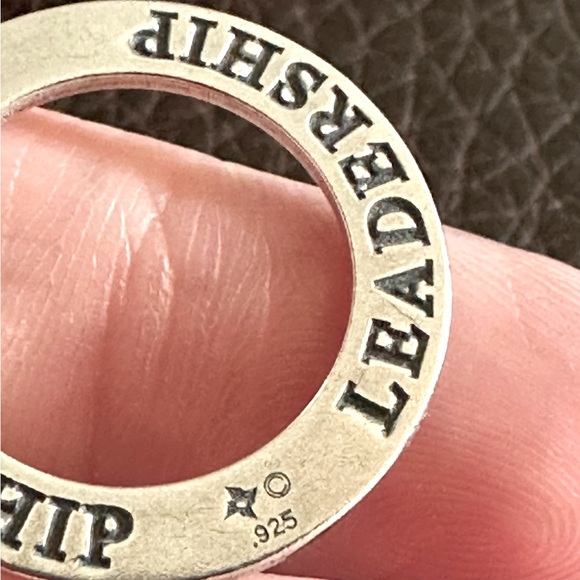 Sterling Silver Chain With Pendants - Picture 4 of 7